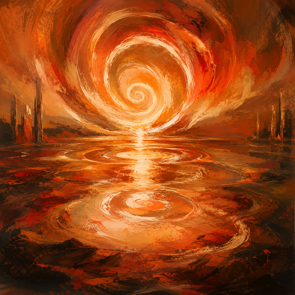 mirror painting